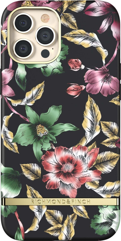 deksel for iPhone 12 Pro Max i blomstermønster