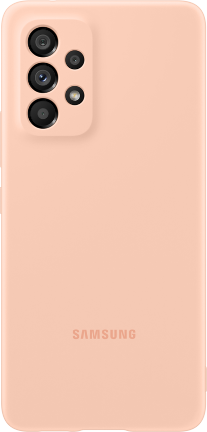 Galaxy A53 5G Silicone Cover, Awesome Peach