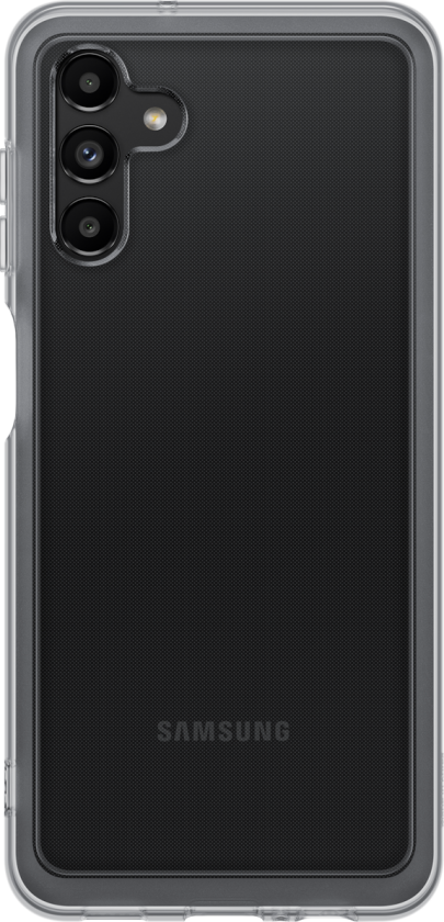 Galaxy A13 5G Soft Clear Cover, Black