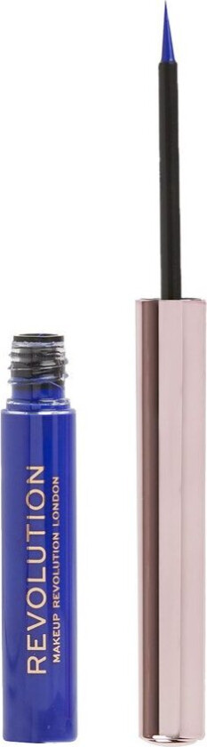 Revolution Super Flick Liquid Eyeliner Blue