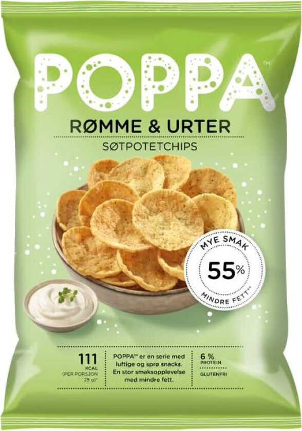 Søtpotet Rømme&Urter 80g