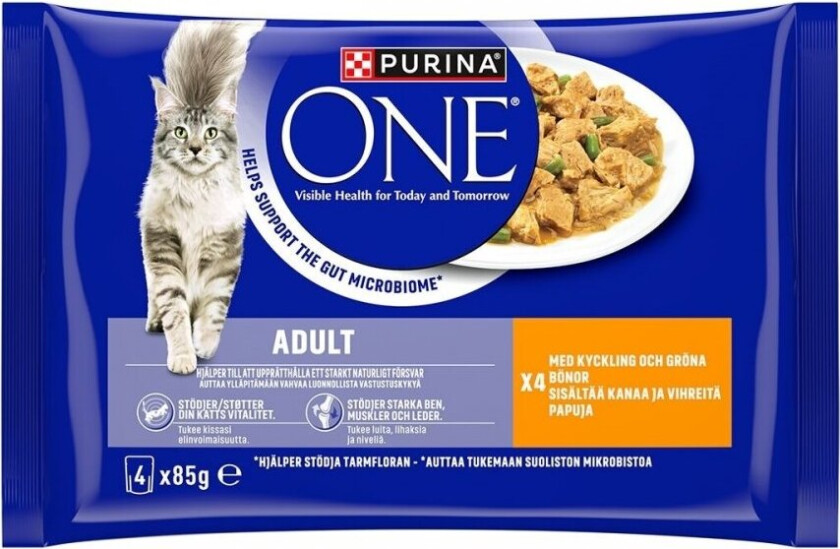 Våtfor til Katt One Adult 340g