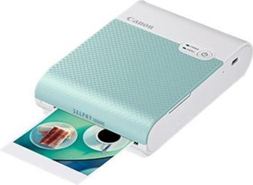 Selphy Square QX10 - Mintgreen Fotoskriver - Farge - Fargesublimering