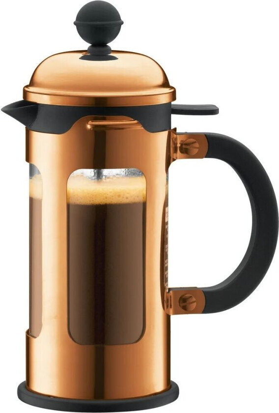 Bodum Chambord moderne presskanne kobber 3 kopper