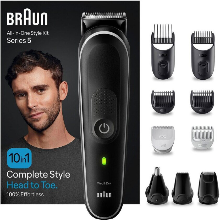 All-In-One Style Kit Series 5 MGK5440 10-in-1 Kit for Men