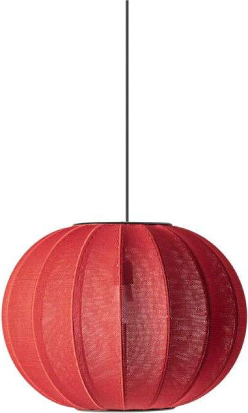 Made By Hand Knit-Wit 45 Round pendel Maple red