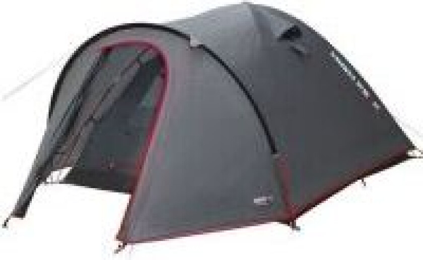 Nevada 4 grå-røde 4-manns telt 10207
