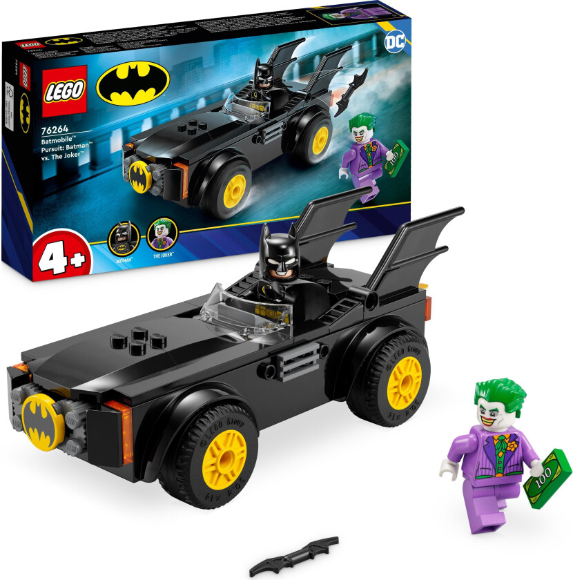 Lego Dc Super Heroes - Batmobil-Jakt: Batman Mot Jokeren 76264