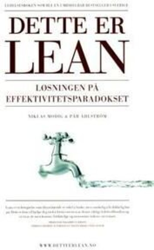 Dette er lean av Niklas Modig, Par Ahlstrom