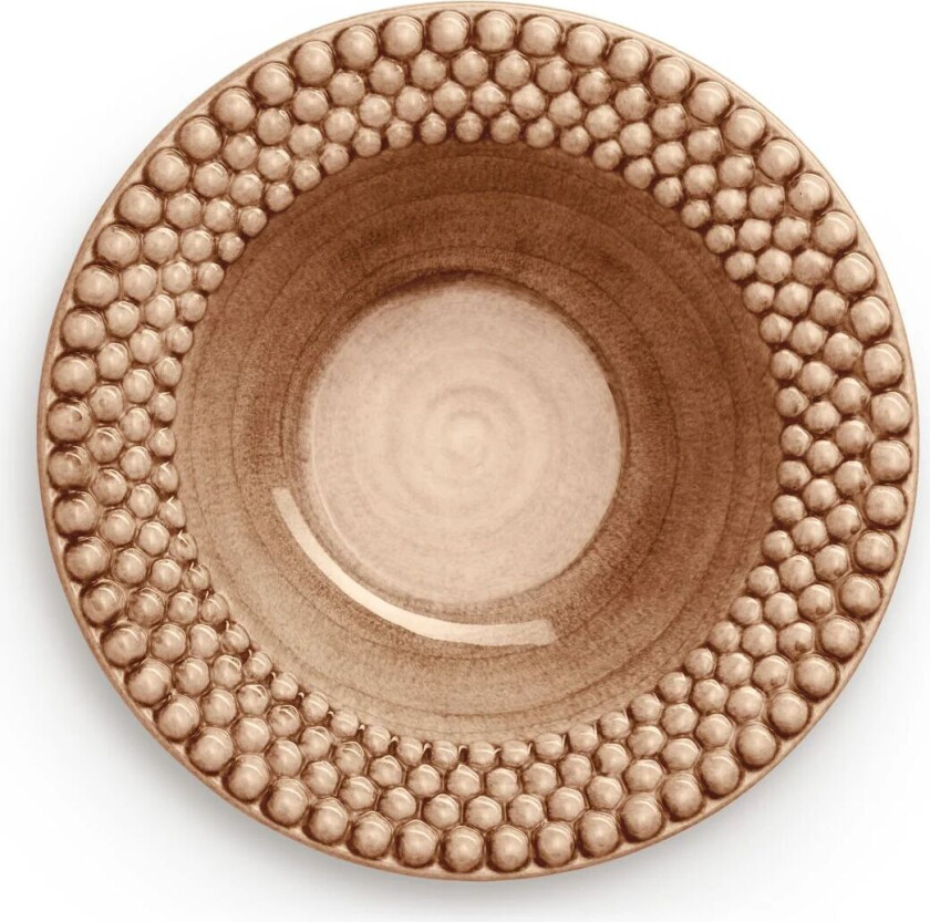 Bubbles suppetallerken 25 cm Cinnamon