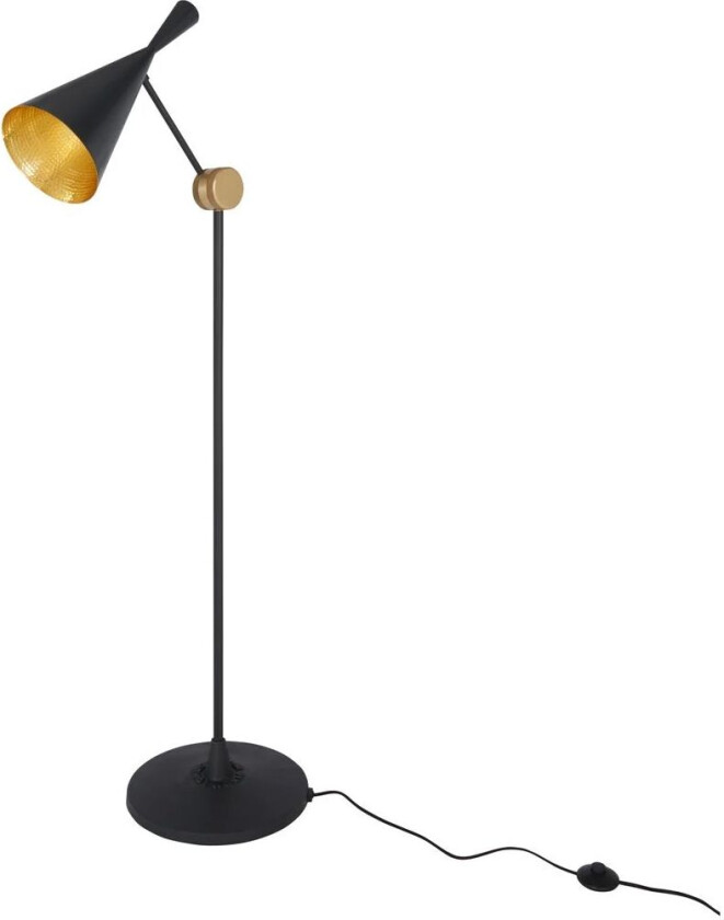 Beat gulvlampe Black