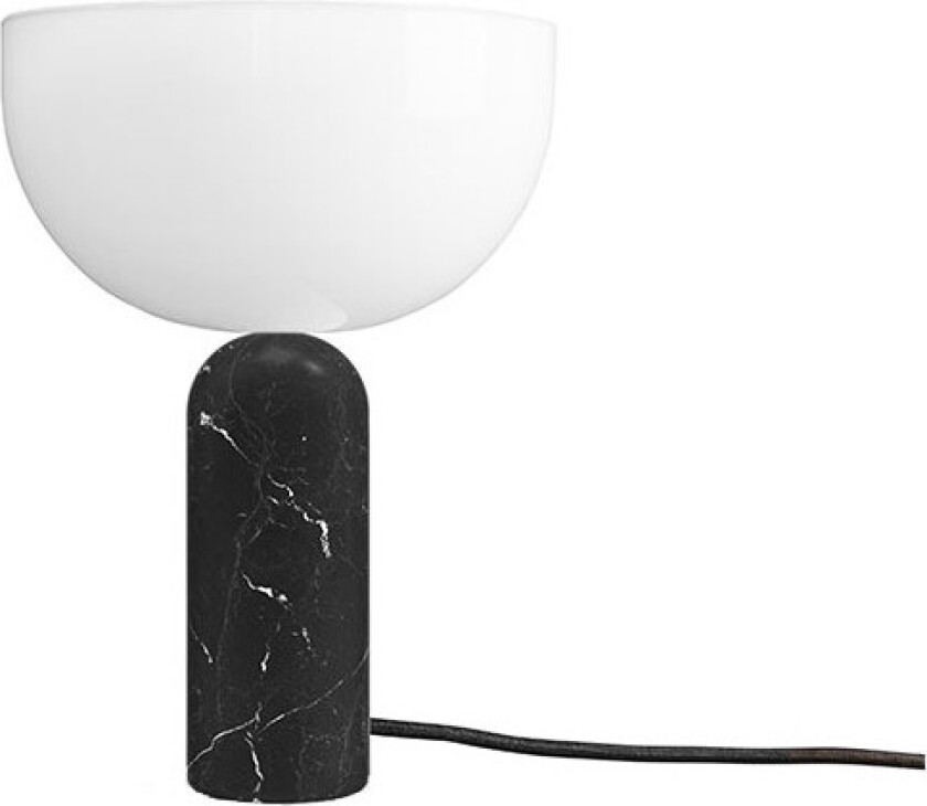 Kizu bordlampe small Black marble