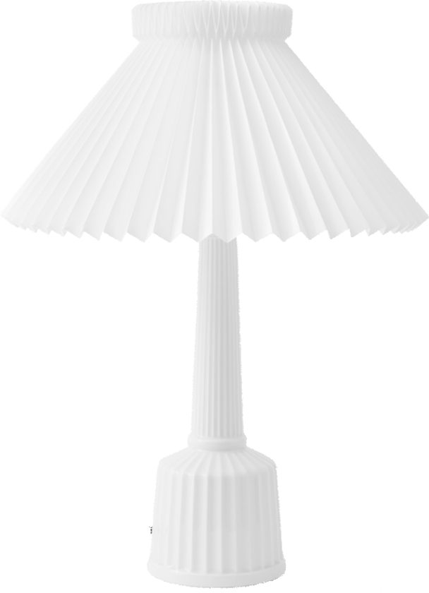 Esben klint bordlampe hvit, h.44 cm