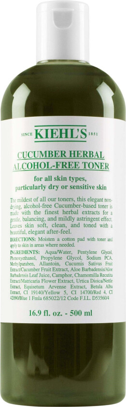 Bilde av Cucumber Herbal Alcohol-Free Toner (Størrelse: 250 ML)