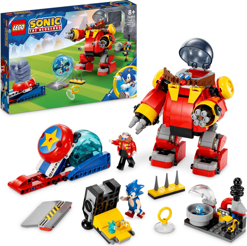 Lego Sonic - Sonic Mot Egg-Roboten Til Dr. Eggman 76993