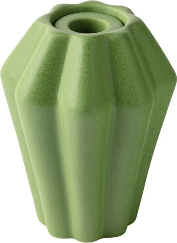 Birgit vase/lysholder 14 cm Olive