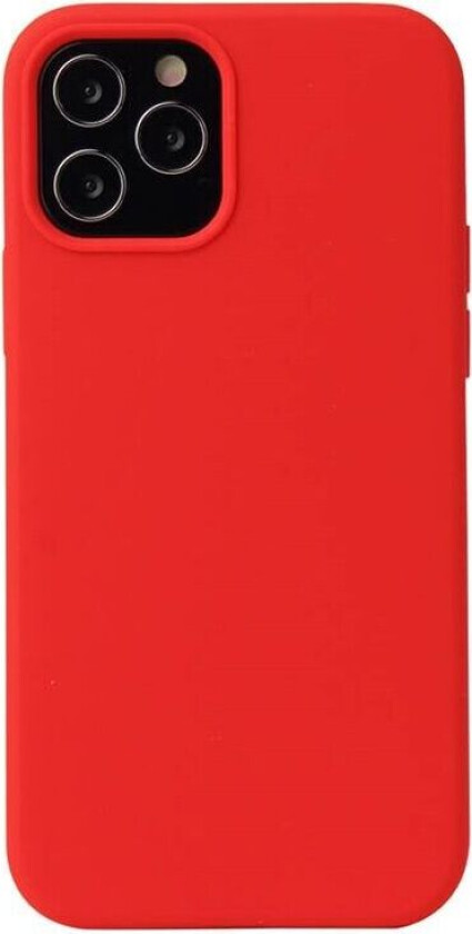 Liquid silikondeksel Apple iPhone 11 Pro Max - Carmine