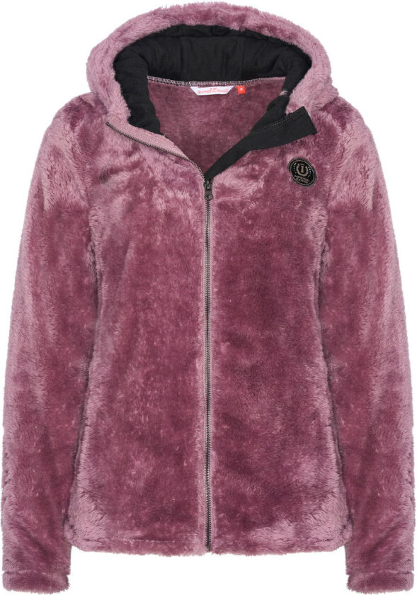 Bilde av Fleecejakke barn IRHCosy Zip Bloom pink (C146)