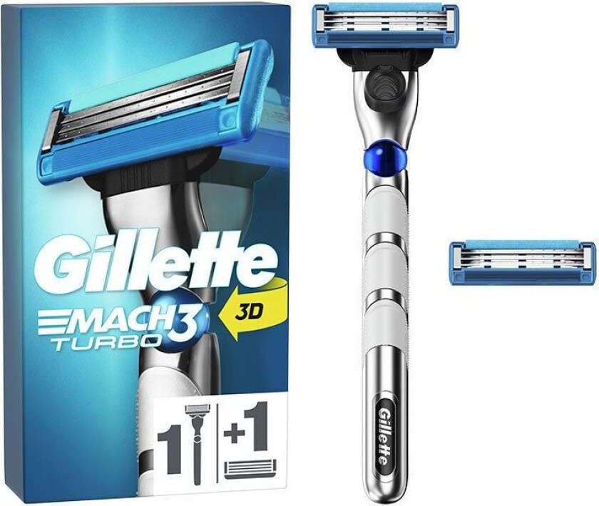 Barberhøvel Mach3 Turbo 2up