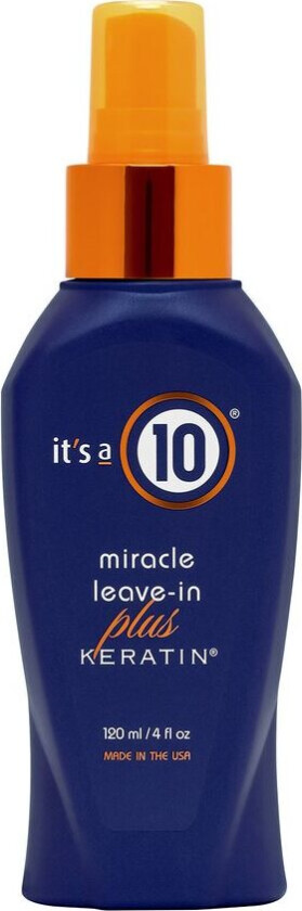Miracle Leave-In Treatment Plus Keratin 120ml
