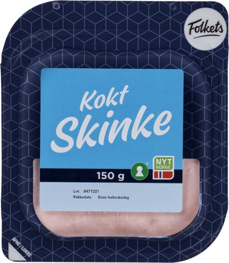 Skinke Kokt 150g