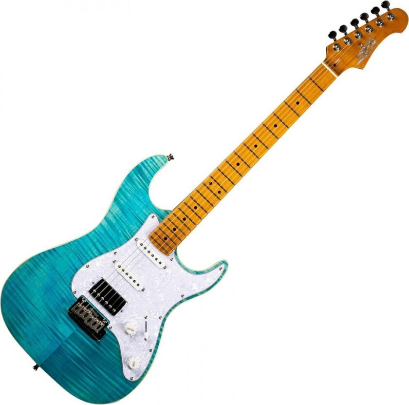 JS-450 Flamed Maple Ocean Blue
