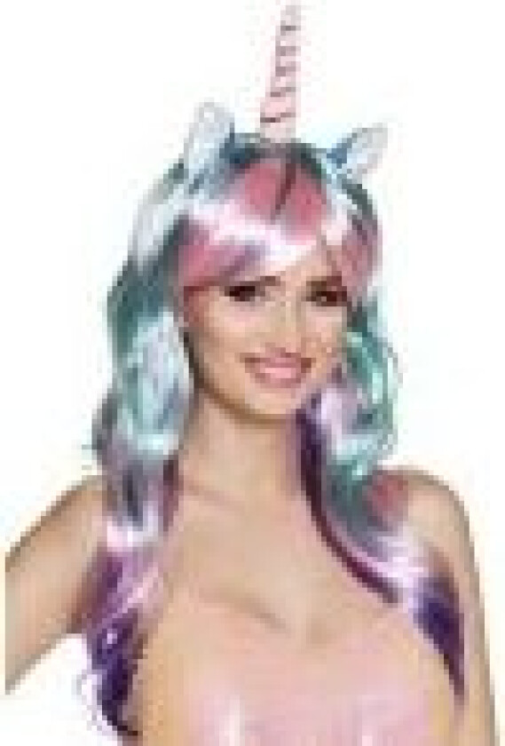 Enhjørning Dayblush paryk