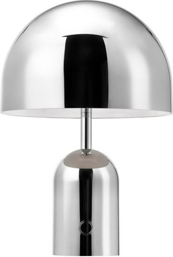 Bell Portable LED bordlampe 28 cm Sølv