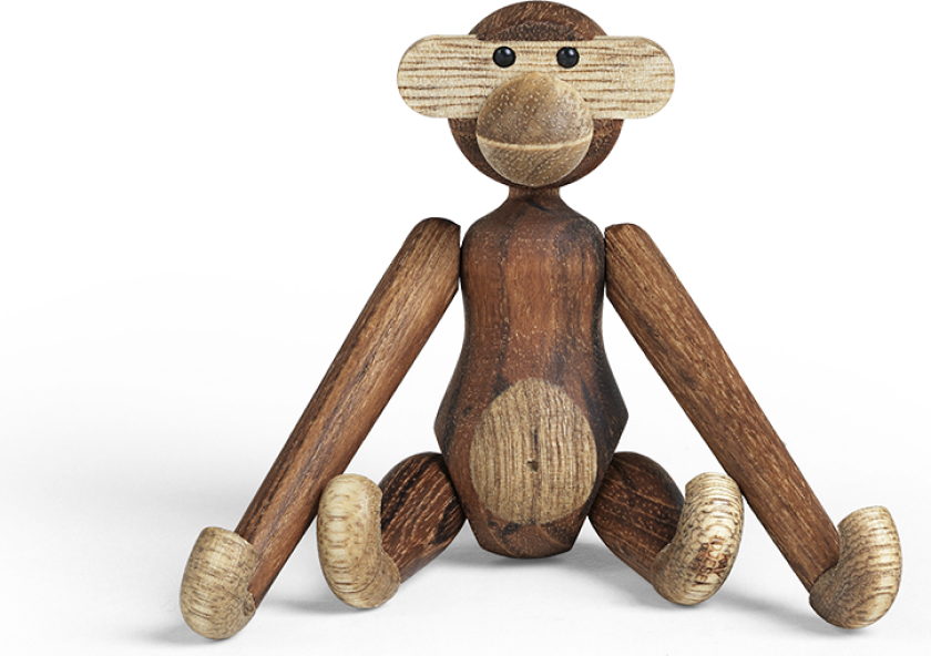 Kay Bojesen ape mini Mørkbeiset eik