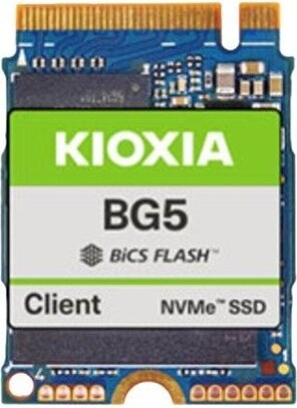 KIOXIA BG5 Series KBG50ZNS512G - SSD - 512 GB - klient - intern - M.2 2230 - PCIe 4.0 x4 (NVMe)