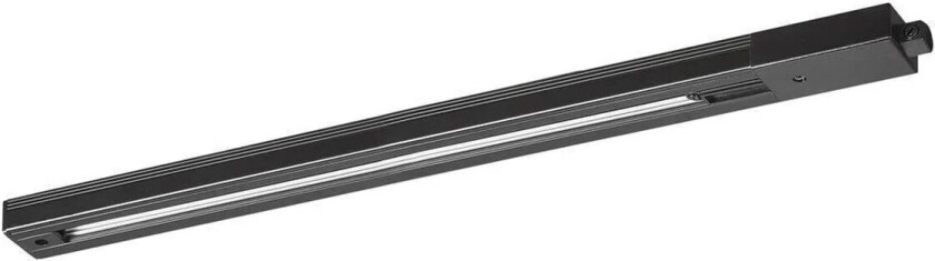 Link skinne 1,8 meter med endekobling - Svart