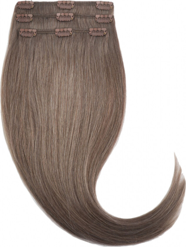 Clip-on set 3 pieces (40 cm) 7.3 Cendre Ash