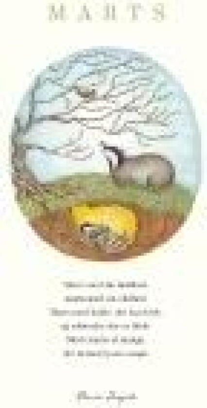 Marts – Året plakat Elvira Fragola