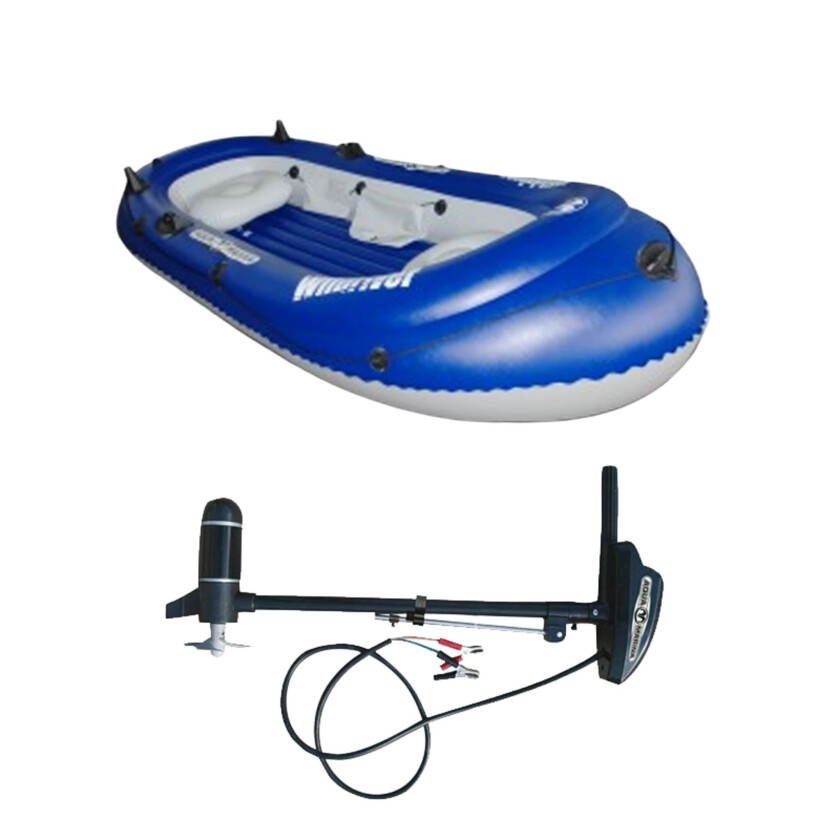 Wildriver Leisure Fishing Boat With Electrical Motor T-18, gummibåt med motor none