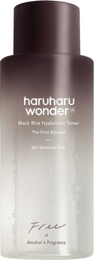 Black Rice Hyaluronic Toner Free of Alcohol & Fragrance, 150 ml