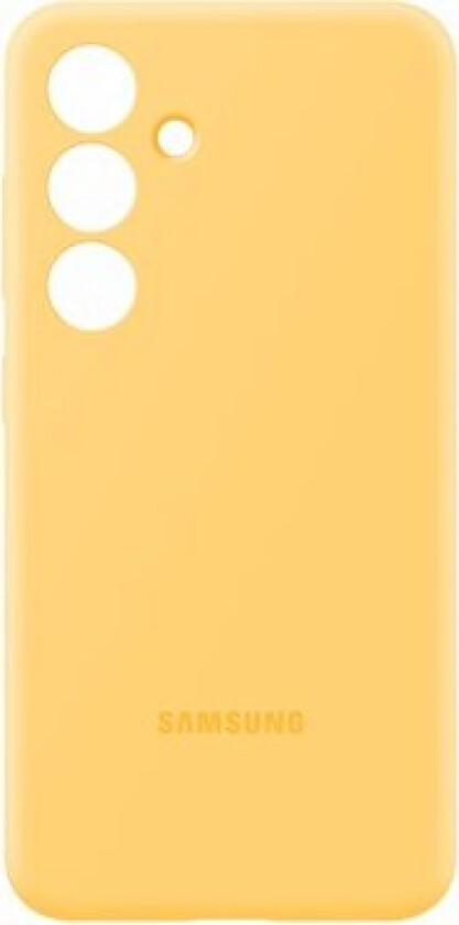 Galaxy S24 Silicone Case, Yellow