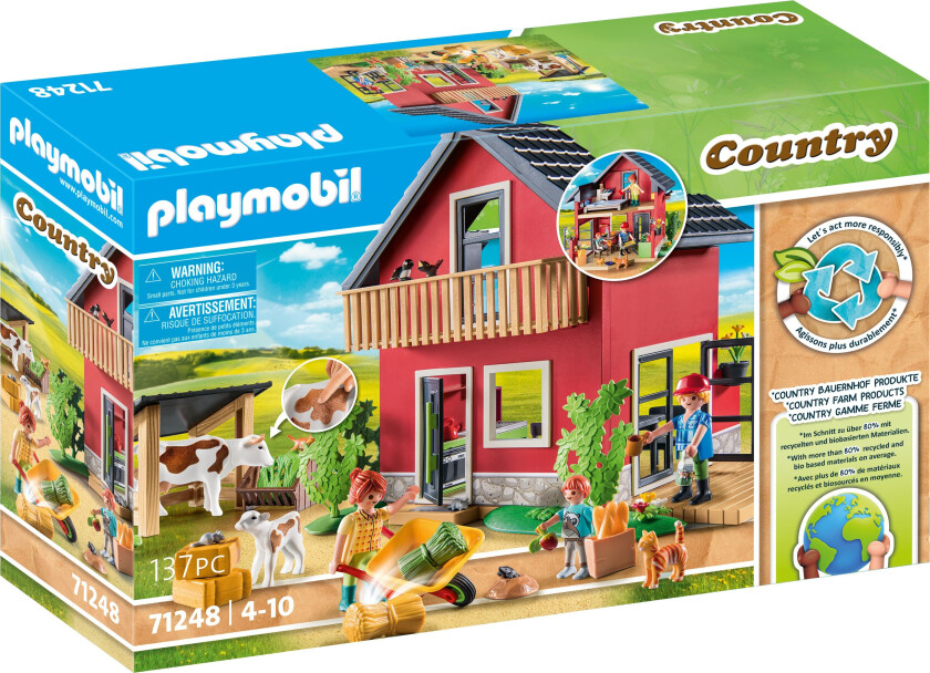 Bilde av Playmobil Våningshus  Playmobil Country 71248