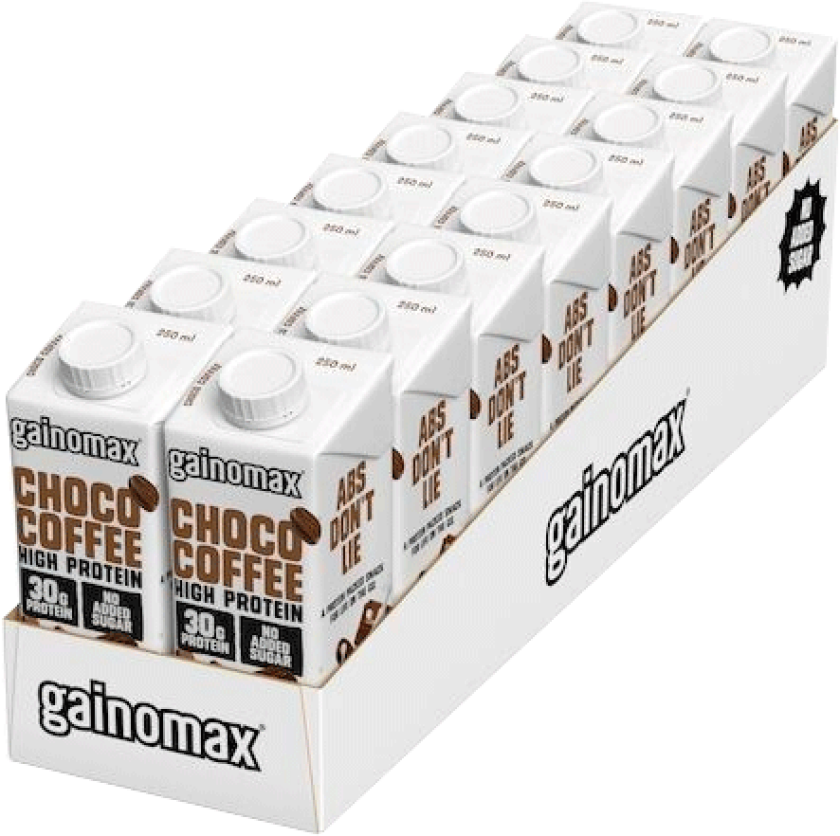 16 x High Protein Drink 250 ml Choco Coffee