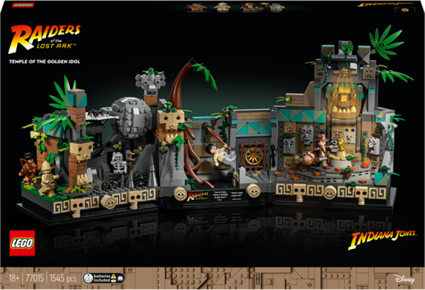 Lego Indiana Jones - Den Gylne Avgudens Tempel 77015