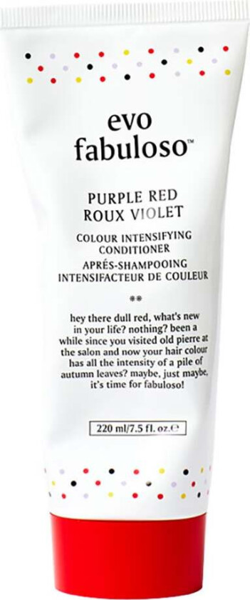 Evo Fabuloso Colour Intensifying Conditioner Purple Red 220ml