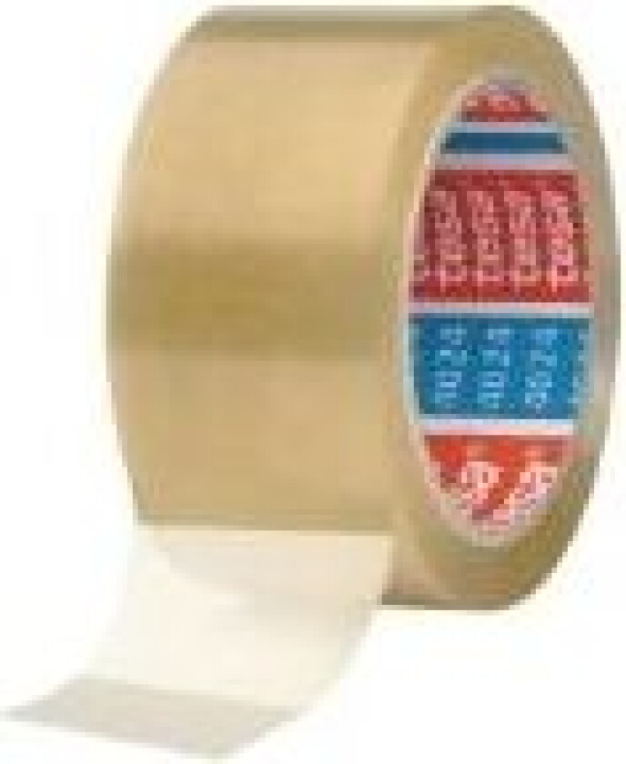 TESA Pakketape Tesa 4024, 50 mm x 100 m, transparent, pakke a 6 ruller