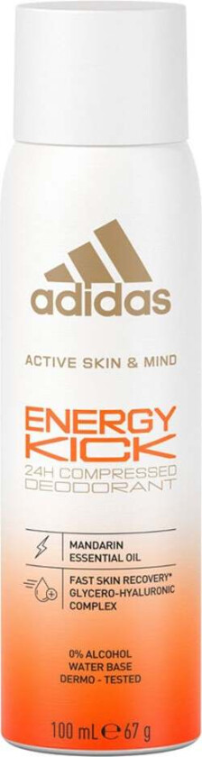 Energy Kick 24H Compressed Deodorant 100ml