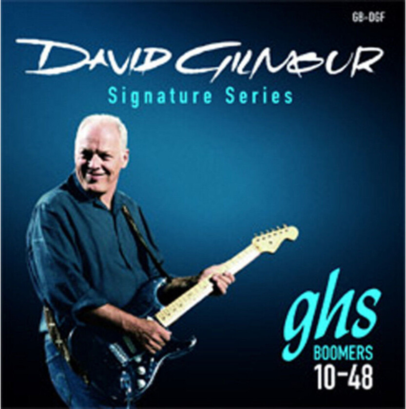 GHS Boomers David Gilmour Signature Electric Guitar Strings 10-48