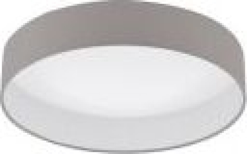 Palomaro 1, LED, Ikke-utskiftbare pærer, 3000 K, 2000 lm, IP20, Taupe / brun, Hvit