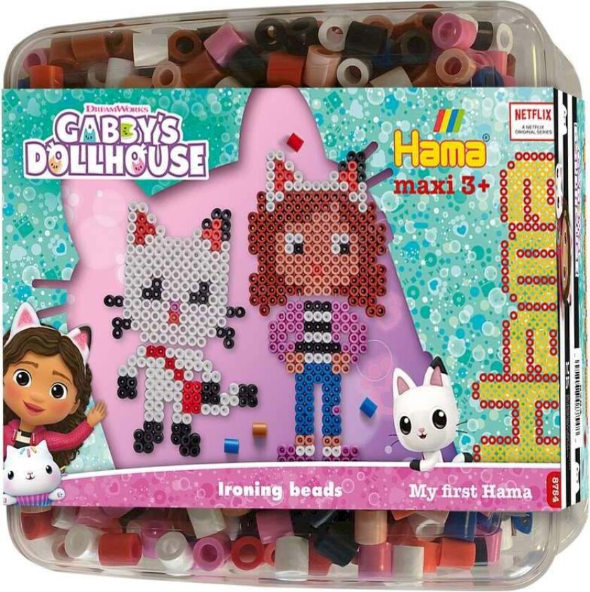 Maxi Perlesett 900 Perler - Gabby'S Dollhouse