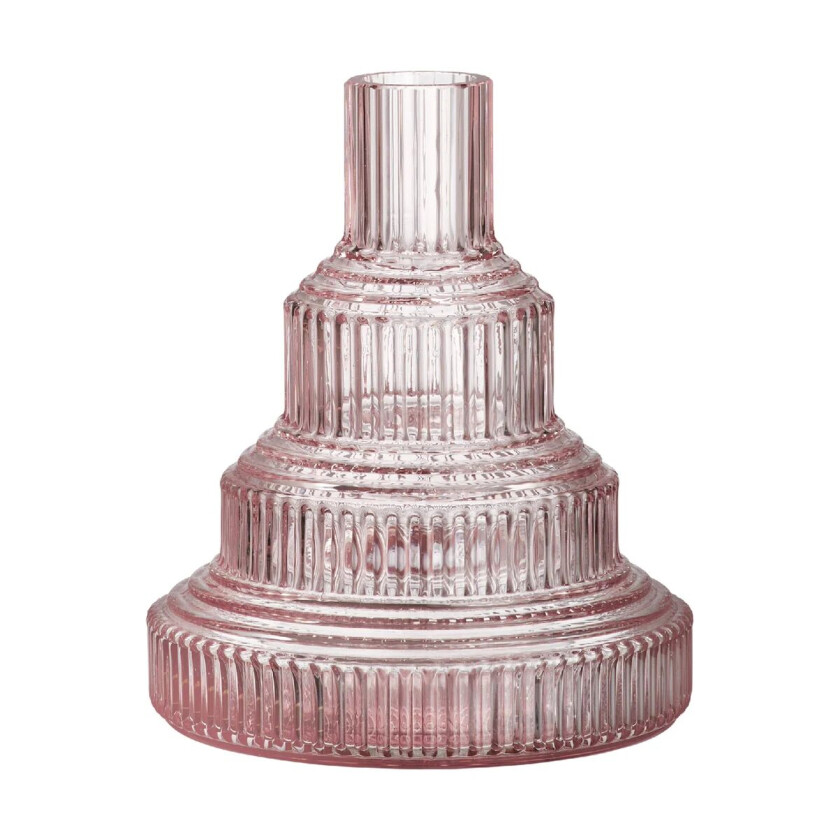 Pavilion vase Ø114x134 mm Rosa