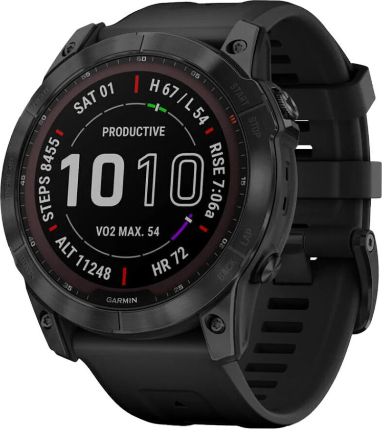 Fenix 7x Sapphire Solar Black Dlc Titan W/Black Band 51mm