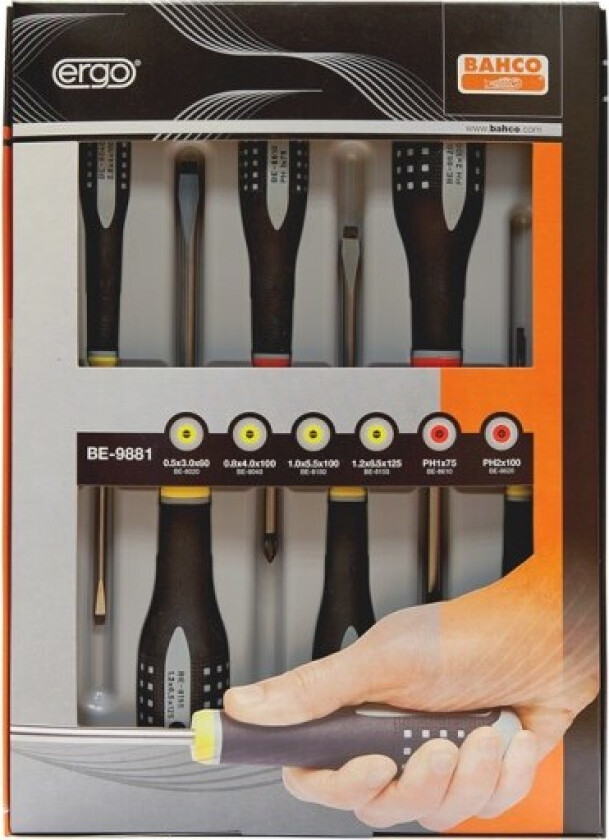 Bilde av BE9881 Skrutrekkersett