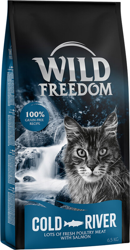 100kr rabatt! 6,5 kg Wild Freedom rabatt - Cold River - Laks