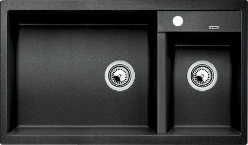 Metra 9 kjøkkenvask, 86x50 cm, antrasitt